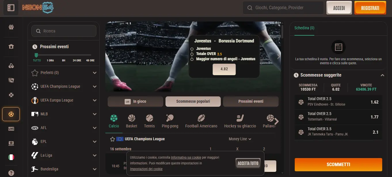 Bonus e promozioni nei siti di scommesse non aams