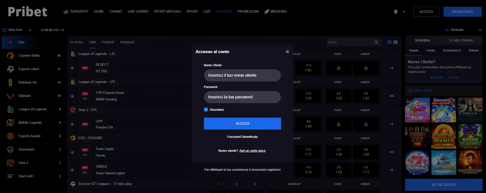 Come registrarsi e iniziare a giocare sui migliori siti scommesse non aams Registrarsi e giocare sui migliori siti scommesse non aams