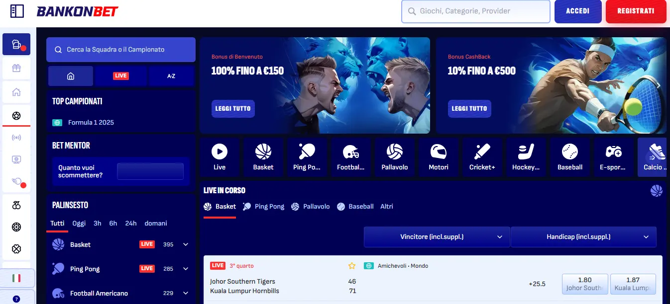 Fornitori di software e innovazione tecnologica per siti di scommesse non aams